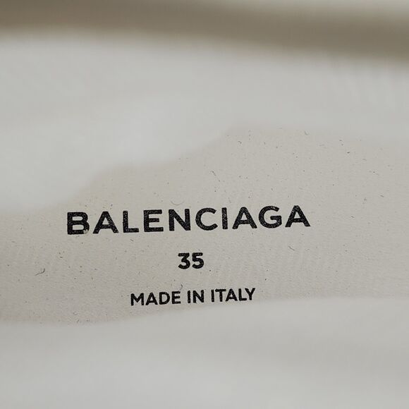 Balenciaga Mesh Fabric Speed Trainer Sneakers in White 35 5 US $895 - Picture 6 of 11